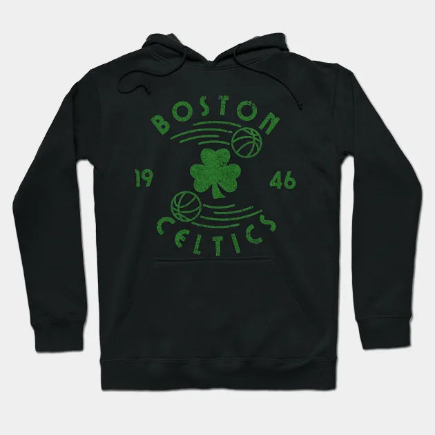 Boston Celtics 1946 - Vintage Style 80S Hoodie