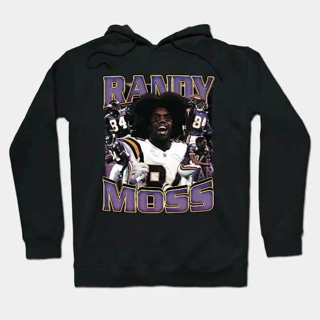 Randy Moss Retro Collage Hoodie