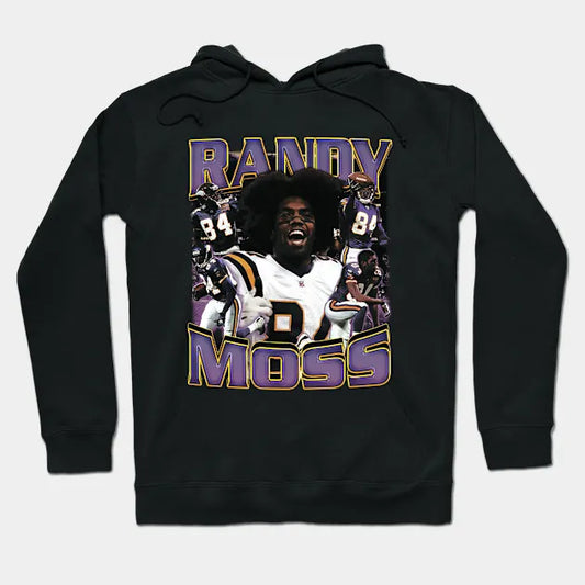 Randy Moss Retro Collage Hoodie