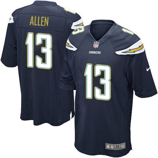 Men's Los Angeles Chargers Keenan Allen Game Jersey Navy Blue