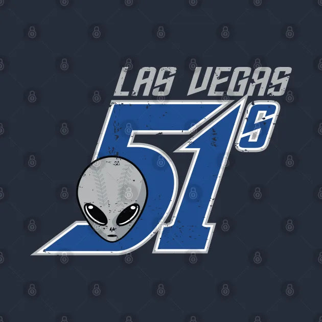 Las Vegas 51S Defunct Vintage Baseball Hoodie