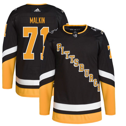 Evgeni Malkin Pittsburgh Penguins 2021/22 Alternate Primegreen Authentic Pro Player Jersey - Black