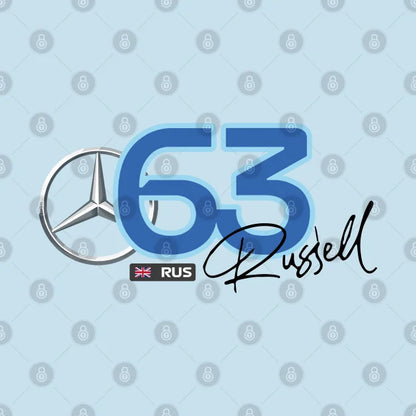 Formula 1 - George Russell Number. T-Shirt