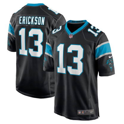 Alex Erickson Carolina Panthers Game Jersey - Black