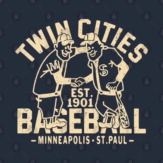 Minnesota Twins Retro 1 By Buck Tee Hoodie
