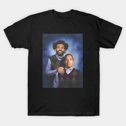 Mo Salah & Virgil Van Dijk Stepbrothers T-Shirt
