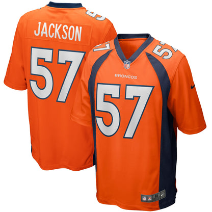 Tom Jackson Denver Broncos Game Retired Player Jersey - Orange