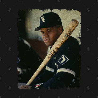 Frank Thomas In Chicago White Sox Hoodie