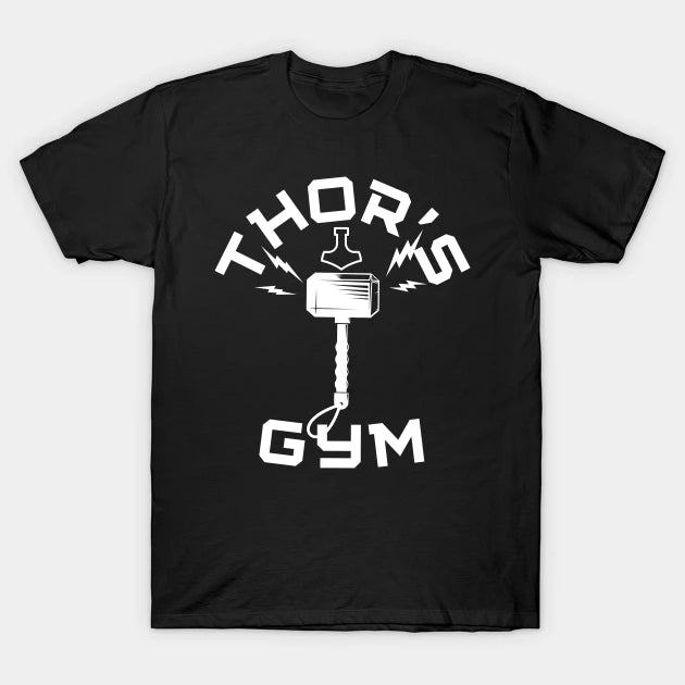 Viking God Thor'S Gym Club T-Shirt