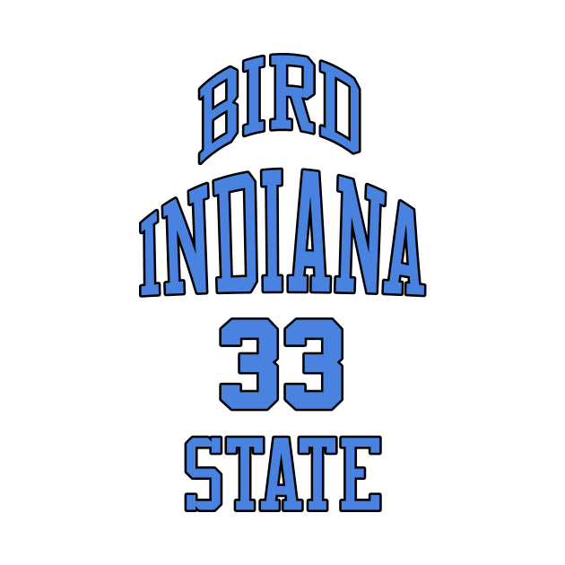 Larry Bird Indiana State 33 T-Shirt