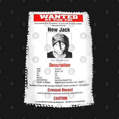 New Jack - Wanted Poster Hoodie