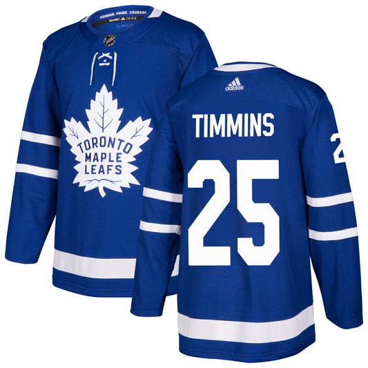 Conor Timmins Toronto Maple Leafs Authentic Jersey - Blue