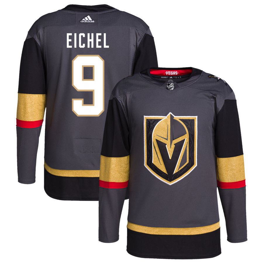 Jack Eichel Vegas Golden Knights Alternate Authentic Pro Jersey - Gray