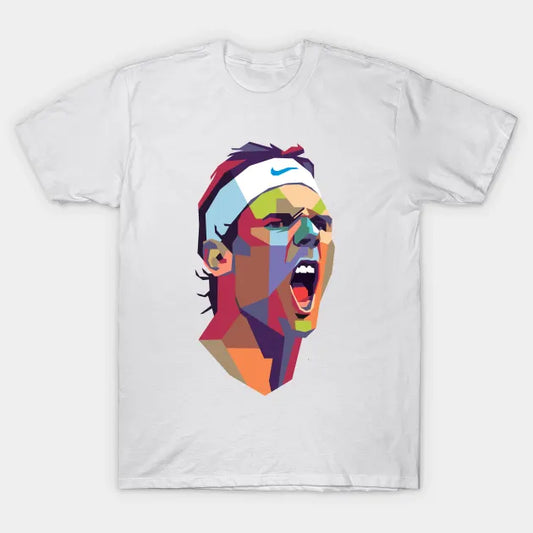 Rafael Nadal Color Portrait T-Shirt