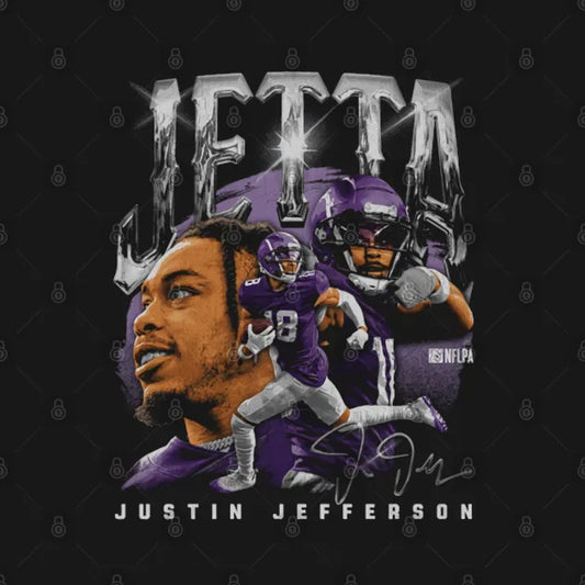 Justin Jefferson Minnesota Jetta Vintage T-Shirt
