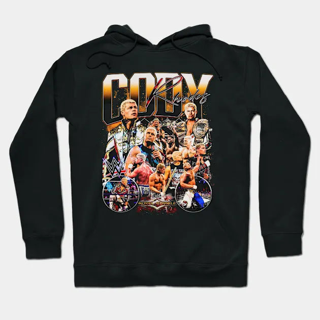 Cody Rhodes Retro Bootleg Hoodie