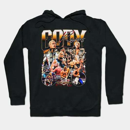 Cody Rhodes Retro Bootleg Hoodie