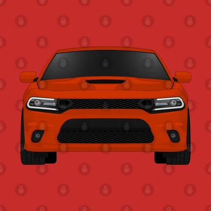 Charger Scat Go-Mango Hoodie