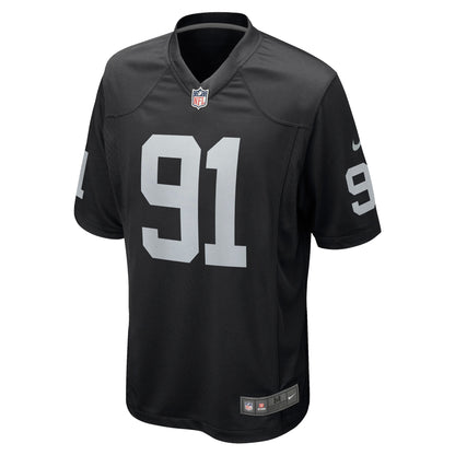 Yannick Ngakoue Las Vegas Raiders Game Jersey - Black