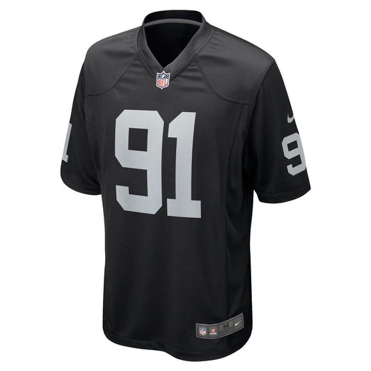 Yannick Ngakoue Las Vegas Raiders Game Jersey - Black