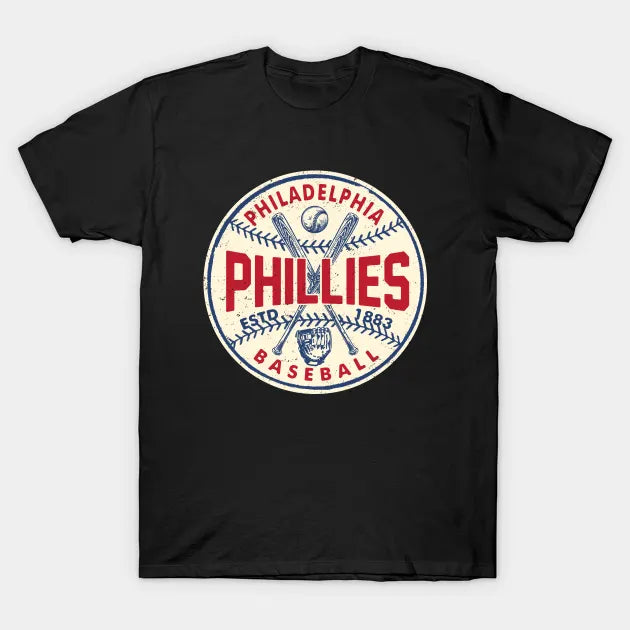 Old Style Phillies 3 By Buck Tee T-Shirt