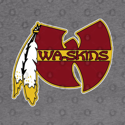 Washington Redskins - Wa-Skins Football Mashup Hoodie