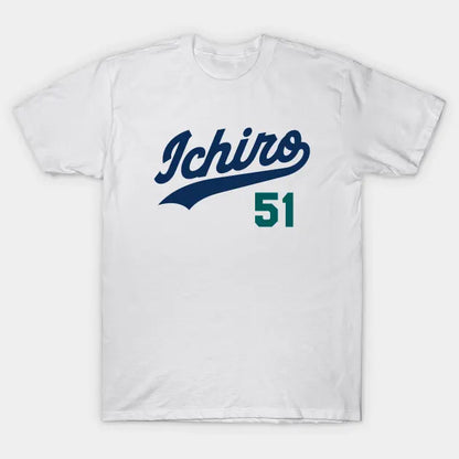 Ichiro 51, Seattle Baseball Design T-Shirt