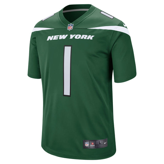 Ahmad Sauce Gardner New York Jets Player Game Jersey - Green