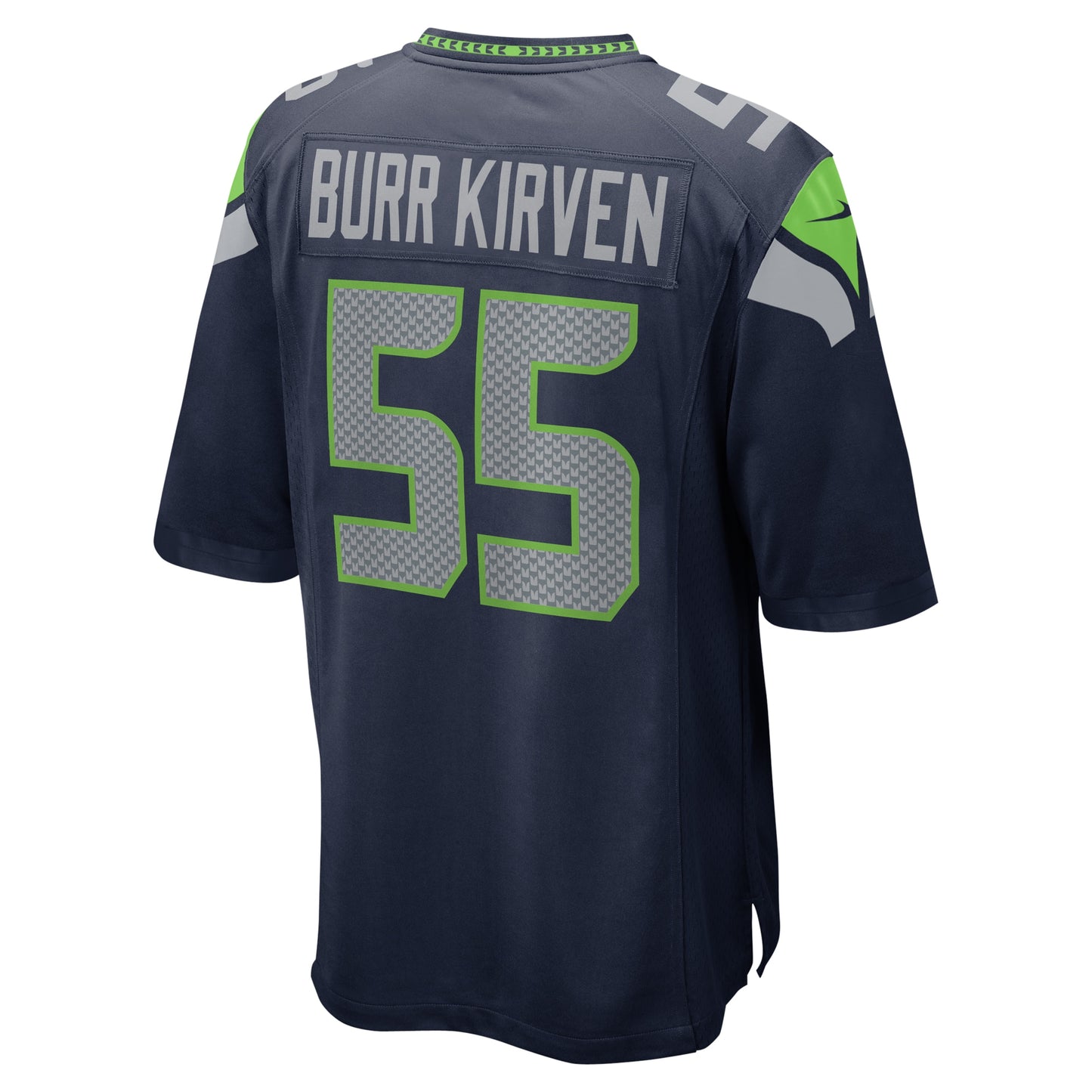 Ben Burr-Kirven Seattle Seahawks Game Jersey - College Navy
