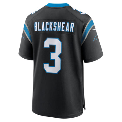 Raheem Blackshear Carolina Panthers Team Game Jersey - Black