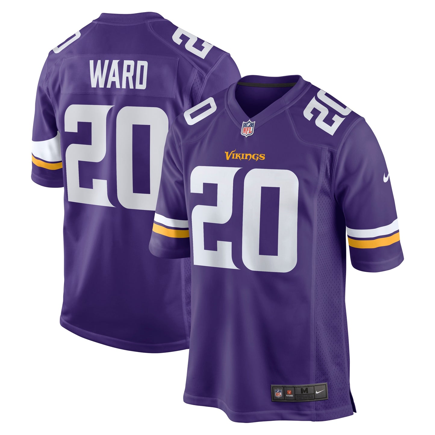Jay Ward Minnesota Vikings Game Jersey - Purple