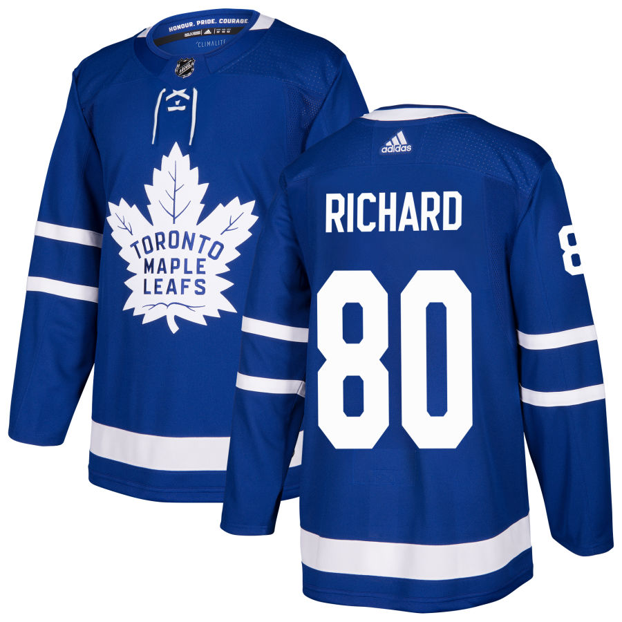 Samuel Richard Toronto Maple Leafs Authentic Jersey - Blue
