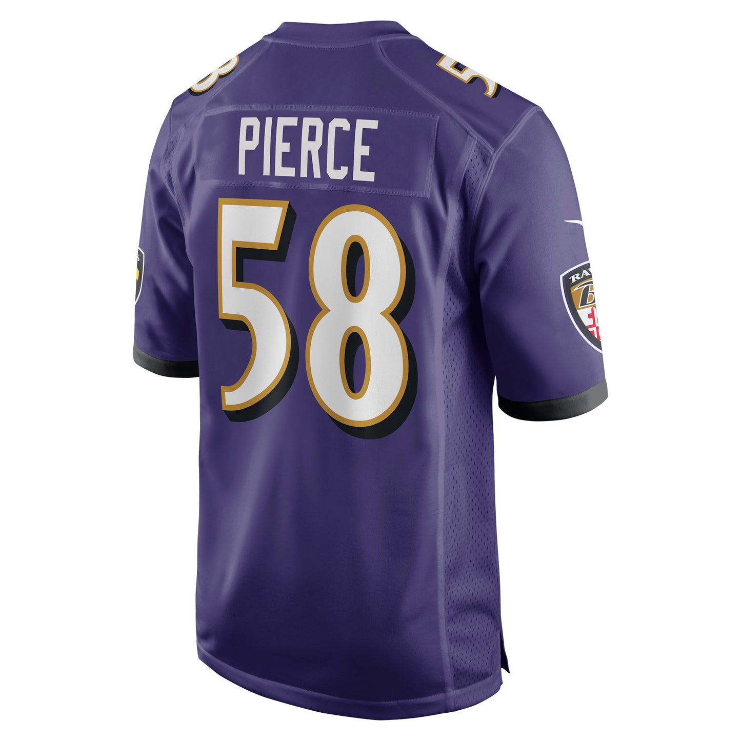 Michael Pierce Baltimore Ravens Player Game Jersey - Purple
