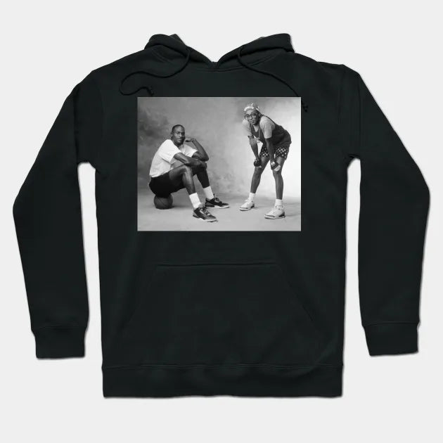 Air & Mars - Black & White Hoodie