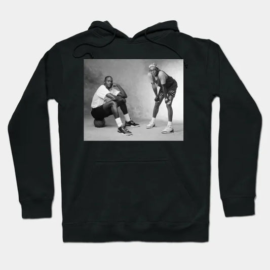 Air & Mars - Black & White Hoodie