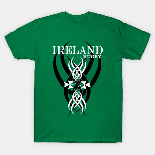Ireland Rugby 6 Nations Championship Celtic Tattoo Logo T-Shirt