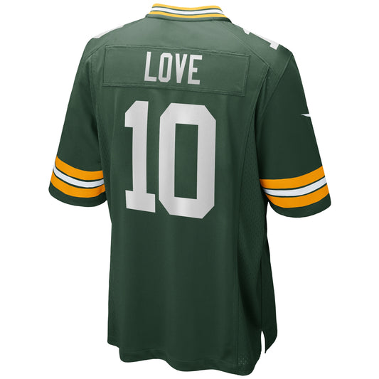 Jordans Love Green Bay Packers Player Game Jersey - Green
