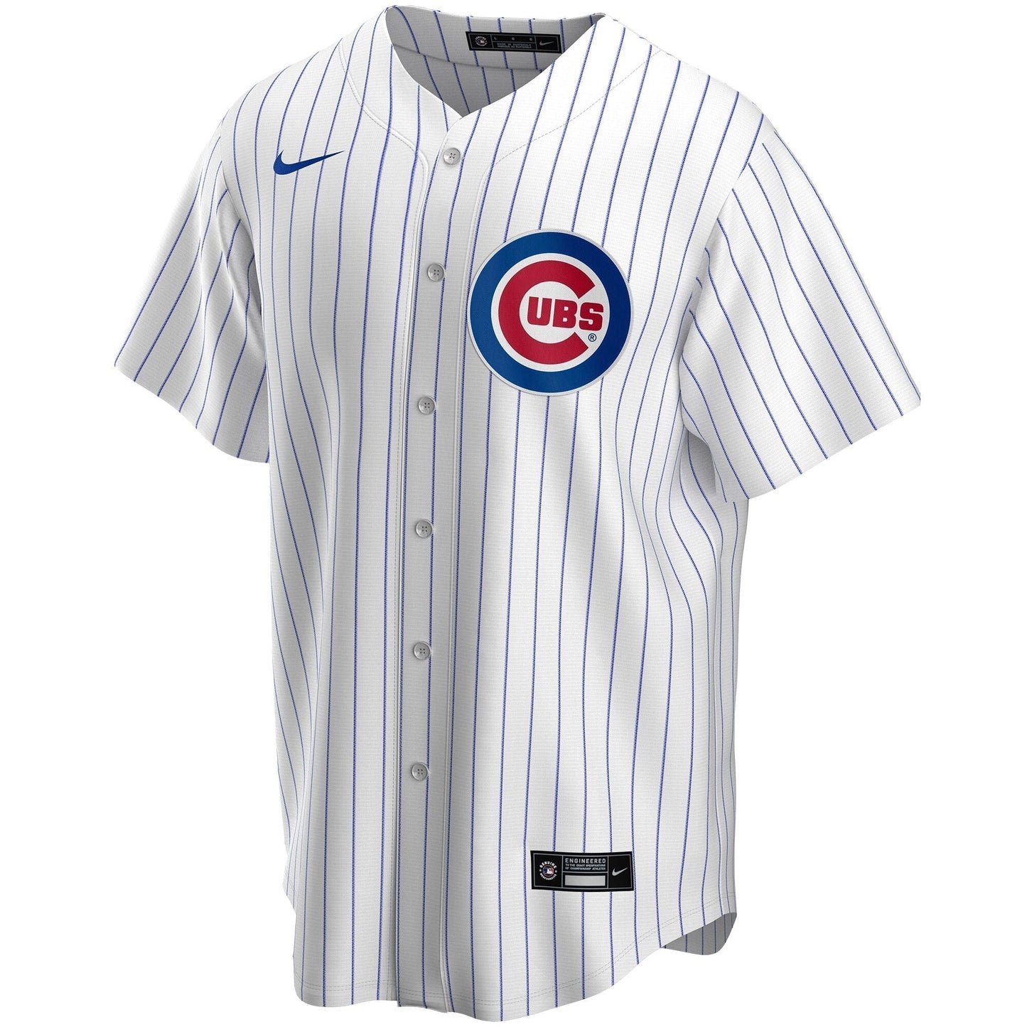 Chicago Cubs Home Pinstripe Men's Custom Replica Jersey