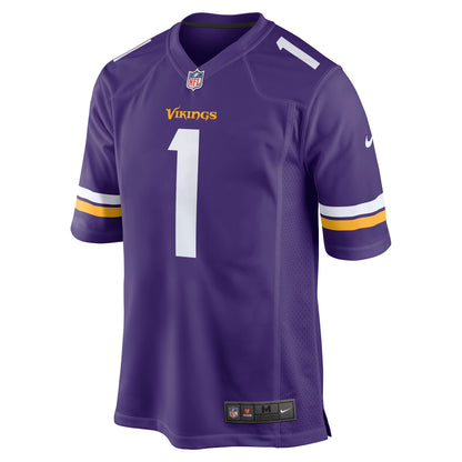 Greg Joseph Minnesota Vikings Game Jersey - Purple