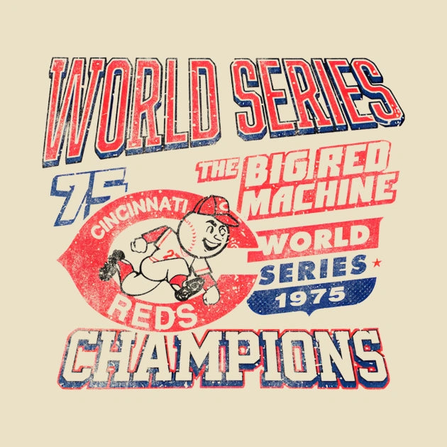 Cincinnati Reds 1975 World Series T-Shirt