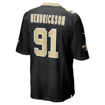 Trey Hendrickson New Orleans Saints Game Jersey - Black