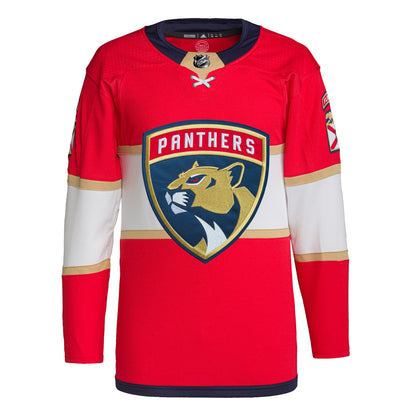 Florida Panthers Home Primegreen Authentic Pro Jersey - Red
