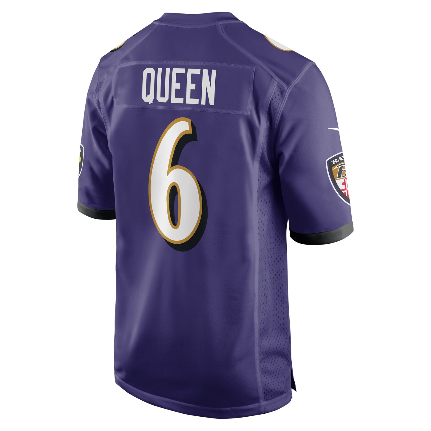 Patrick Queen Baltimore Ravens Game Player Jersey - Purple