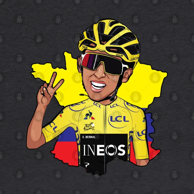 Egan Bernal Tour De France 2019 Champion Hoodie