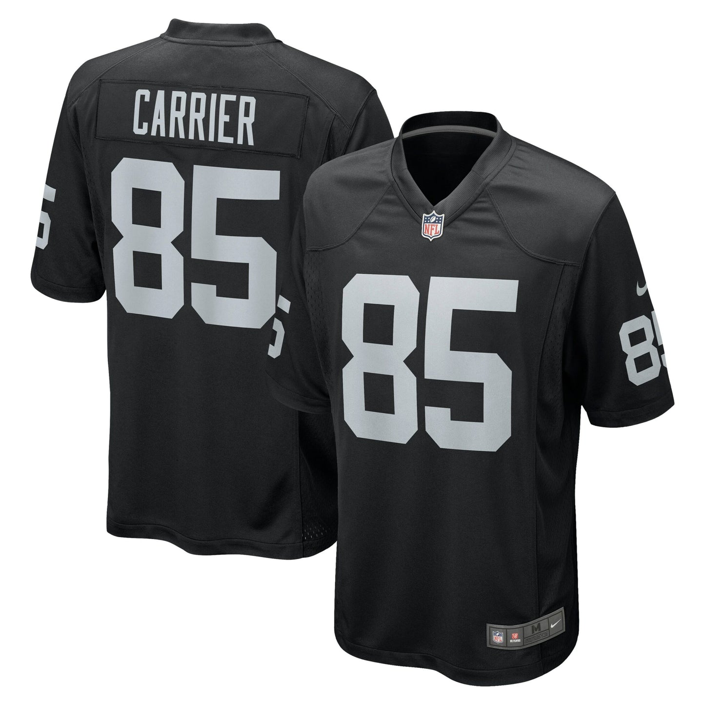 Derek Carrier Las Vegas Raiders Game Jersey - Black