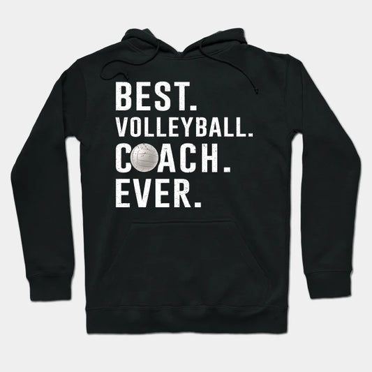Best Volleyball Coach Ever Gift Hoodie