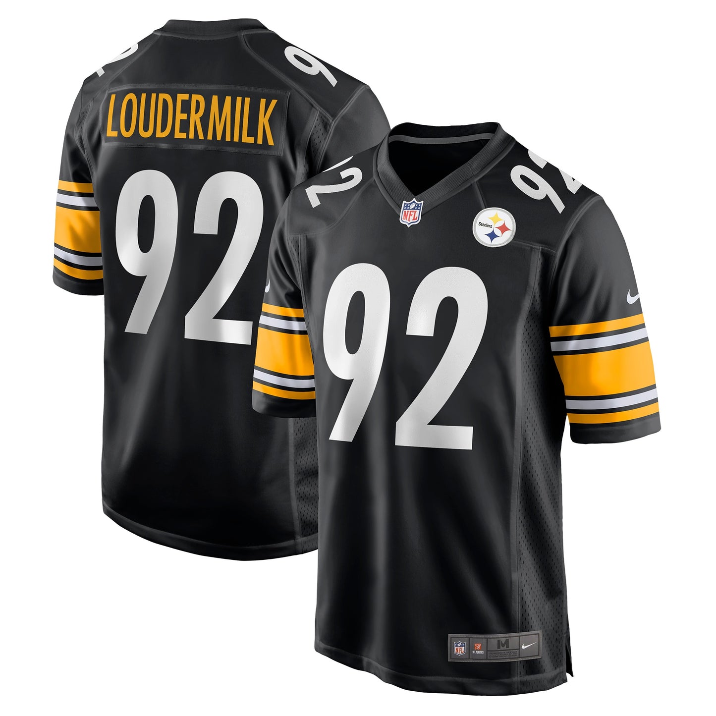 Isaiahh Loudermilk Pittsburgh Steelers Game Jersey - Black