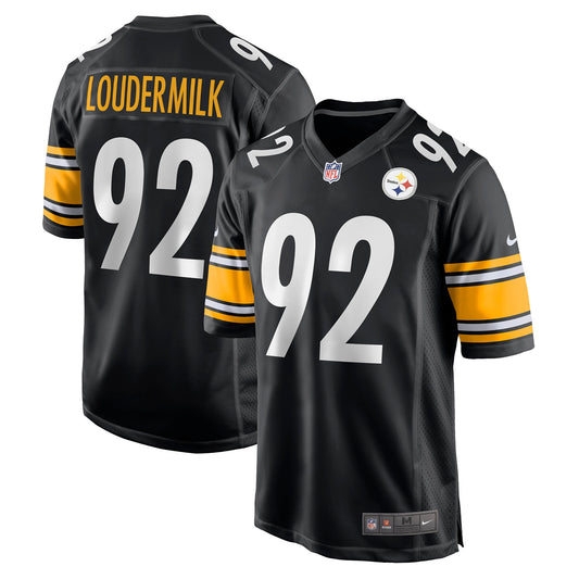Isaiahh Loudermilk Pittsburgh Steelers Game Jersey - Black