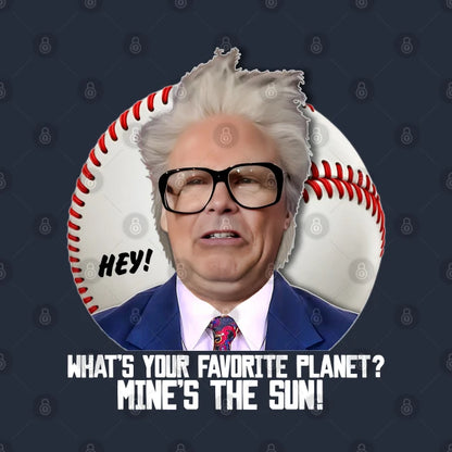 Harry Caray -- What'S Your Favorite Planet? Hoodie