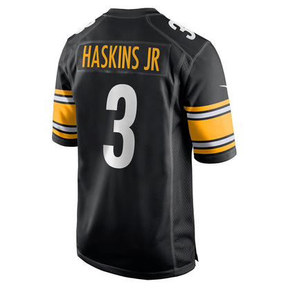 Dwayne Haskins Pittsburgh Steelers Game Jersey - Black